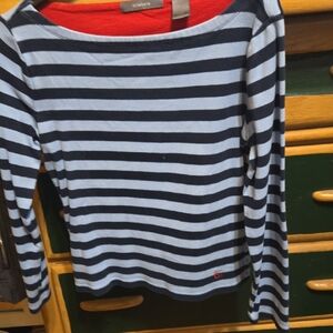 Striped Long Sleeve Top